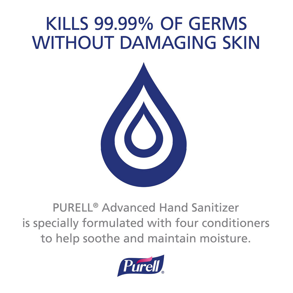 PURELL® PURELL Advanced Hand Sanitizer Refreshing Gel, Clean Scent, 12 fl oz Pump Bottle - 3659-12