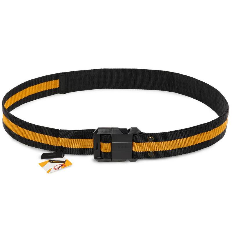 TOUGHBUILT 2.75" Universal Heavy-Duty Work Belt in Black with Rugged 1680D fabric - TB-CT-42