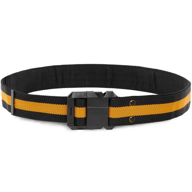 TOUGHBUILT 2.75" Universal Heavy-Duty Work Belt in Black with Rugged 1680D fabric - TB-CT-42
