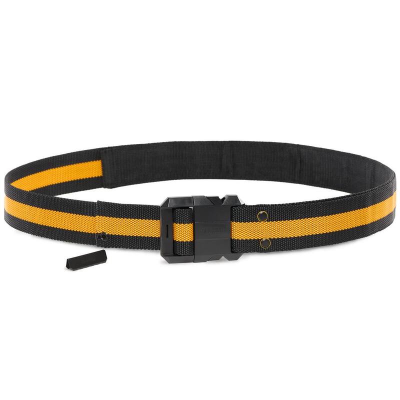 TOUGHBUILT 2.75" Universal Heavy-Duty Work Belt in Black with Rugged 1680D fabric - TB-CT-42