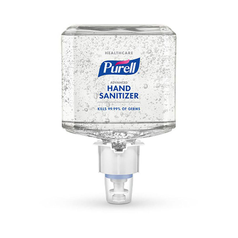 PURELL® PURELL Advanced Hand Sanitizer Gel, Refreshing Gel, 1200 mL Refill for PURELL ES4 Manual Dispenser, 2/Case - 5063-02