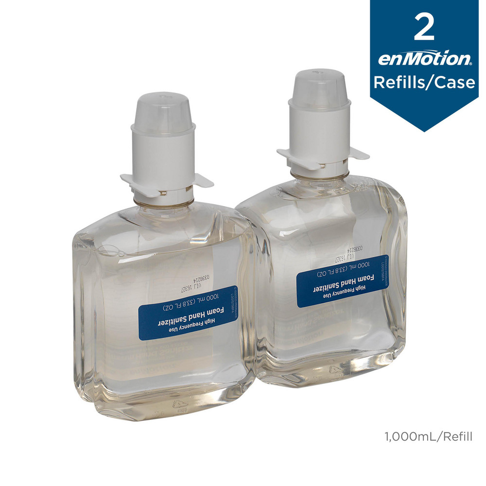 Georgia Pacific Enmotion High-Frequency-Use Foam Sanitizer Dispenser Refills, Dye And Fragrance Free - 42336
