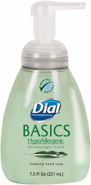 Dial Basics MP Free Liquid Hand Soap, Unscented, 7.5 oz, 12/Carton - DIA33256