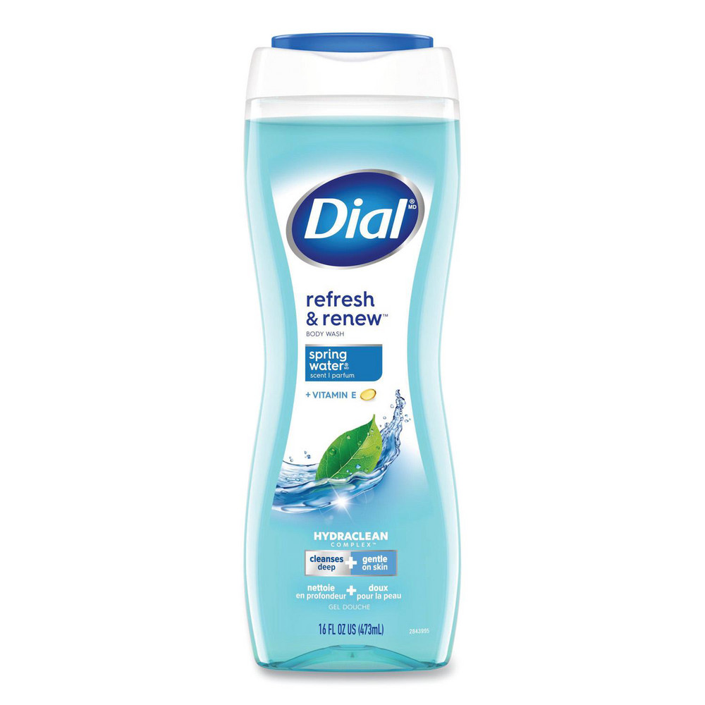 Dial Body Wash, Spring Water Scent, 16 oz, 6/Carton - DIA02653
