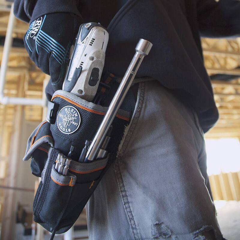 Klein Tools Tradesman Pro 7.25 in. Drill Pouch Organizer - 5183