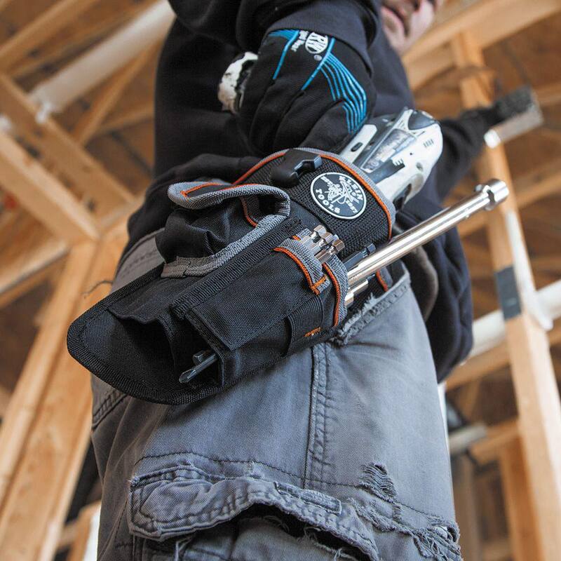 Klein Tools Tradesman Pro 7.25 in. Drill Pouch Organizer - 5183