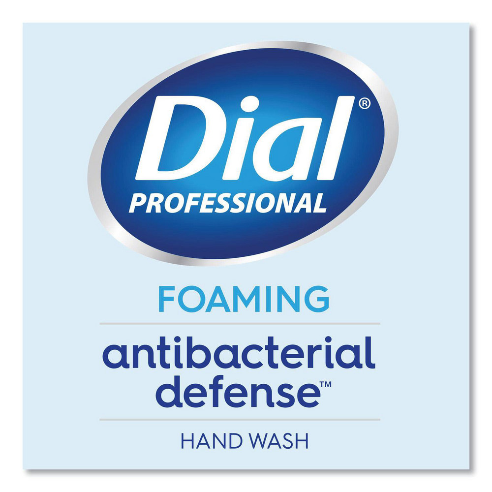 Dial Antibacterial Defense Foaming Hand Wash Refill, Plus Aloe Formula, Spring Water Scent, 1 gal, 4/Carton - DIA35458
