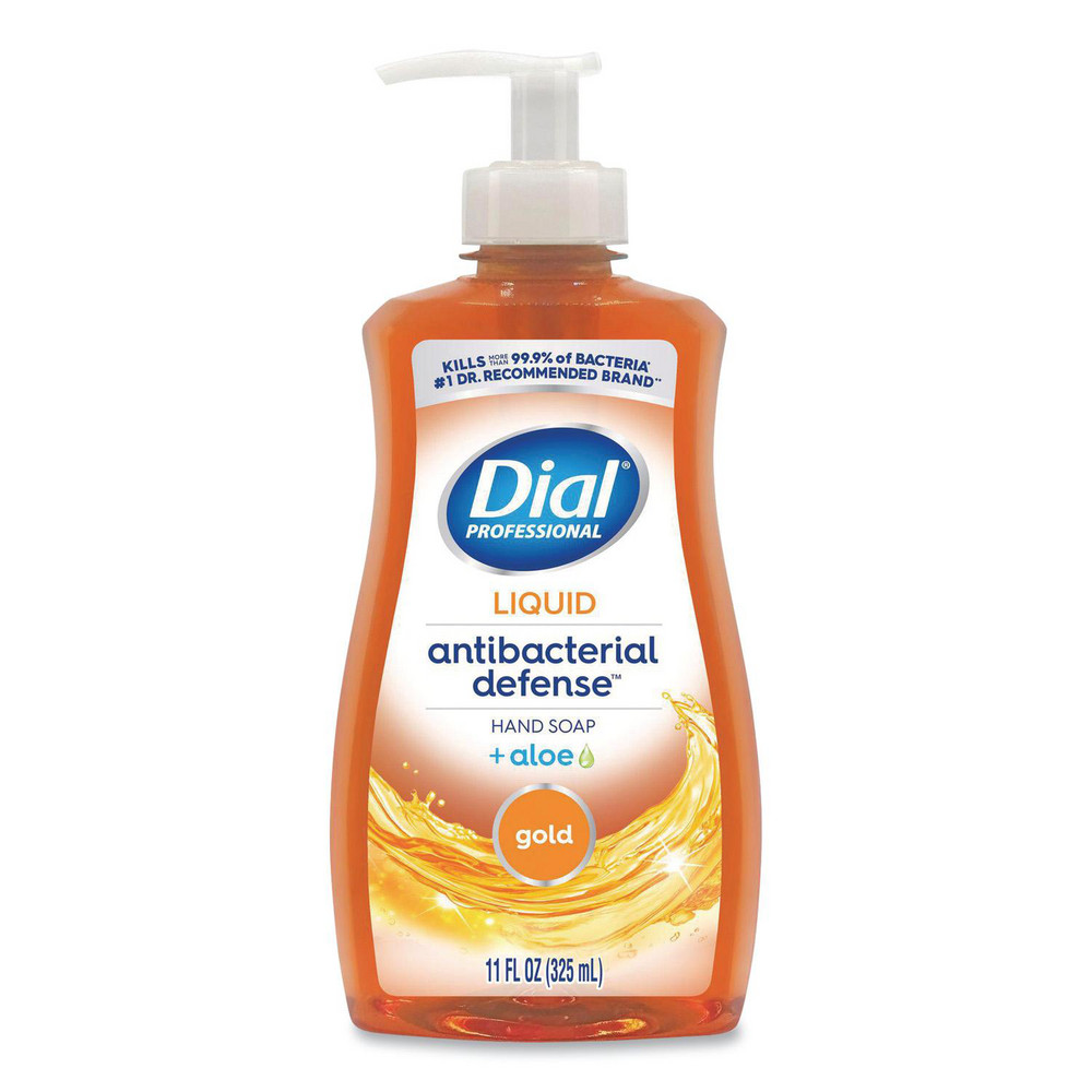 Dial Antibacterial Defense Gold Hand Soap + Aloe, Original, 11 oz Pump Bottle, 12/Carton - DIA35470