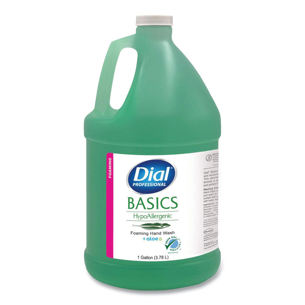 Dial Basics Hypoallergenic Hand Wash, Honeysuckle Scent, 1 gal, 4/Carton - DIA35438
