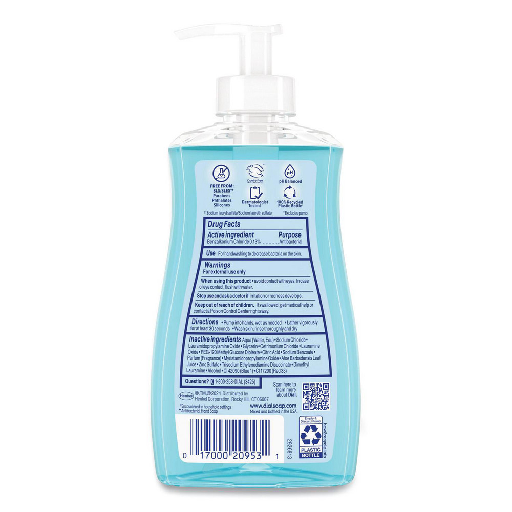 Dial Antibacterial Liquid Hand Soap, Spring Water, 11 oz - DIA17000209524