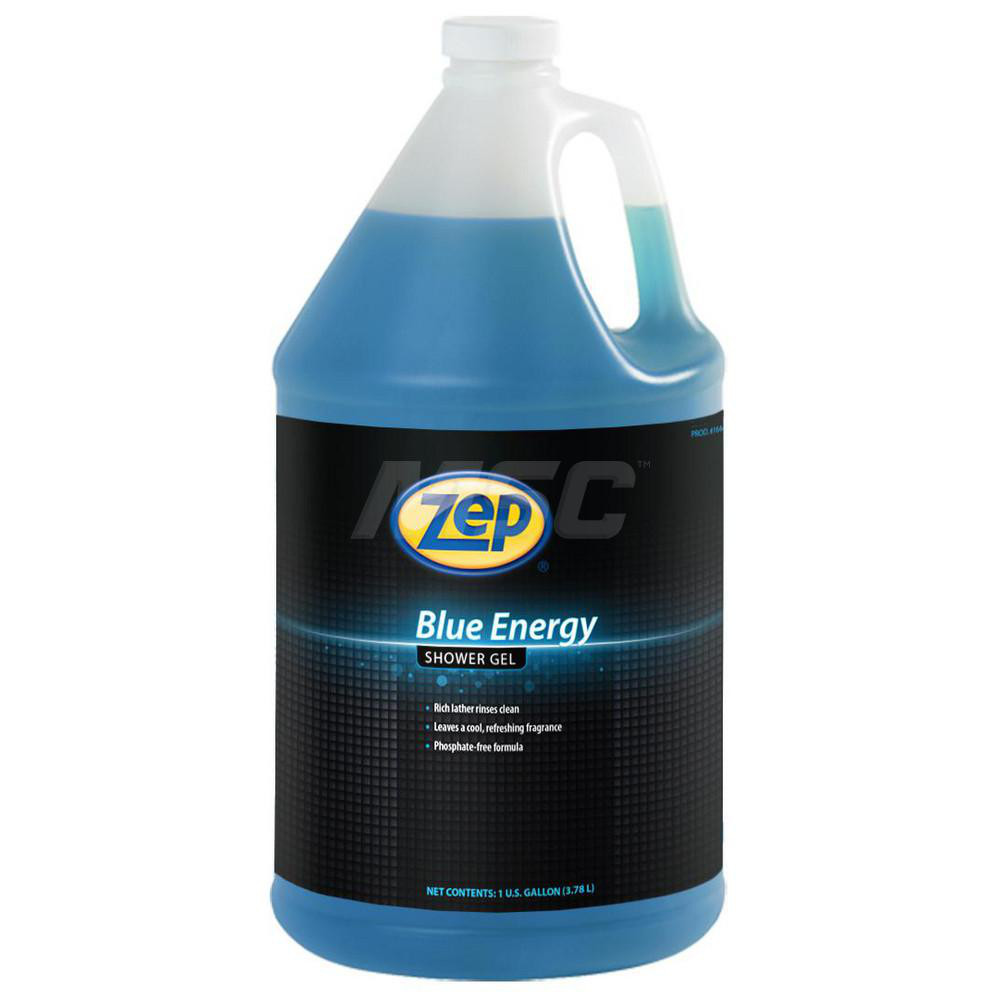 ZEP Blue Energy Shower Gel, 1 gallon Bottle, 4/Pack - 146624