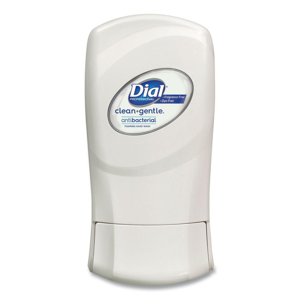 Dial Clean+Gentle Antibacterial Foaming Hand Wash Refill for FIT Manual Dispenser, Fragrance-Free, 1.2 L, 3/Carton - DIA32100CT