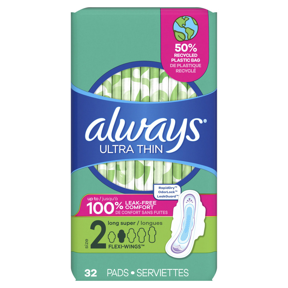NuTrend Disposables 250 Qty 1 Pack Sanitary Napkins - MT-4