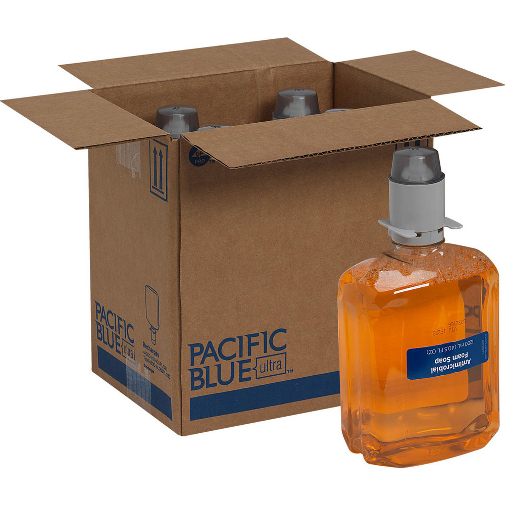 Georgia Pacific Pacific Blue Ultra Antimicrobial Bzk Foam Soap Dispenser Refills For Manual Dispensers, Antimicrobial Pacific Citrus - 43819