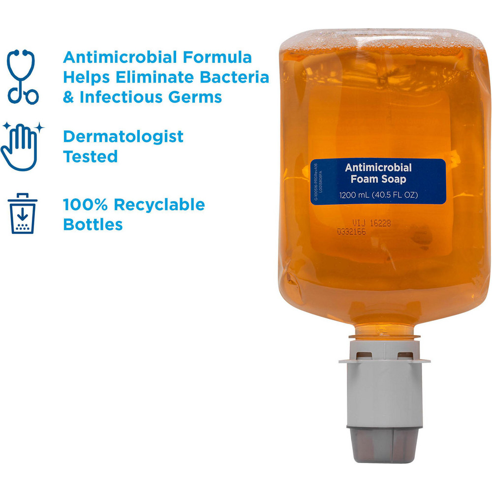 Georgia Pacific Pacific Blue Ultra Antimicrobial Bzk Foam Soap Dispenser Refills For Manual Dispensers, Antimicrobial Pacific Citrus - 43819