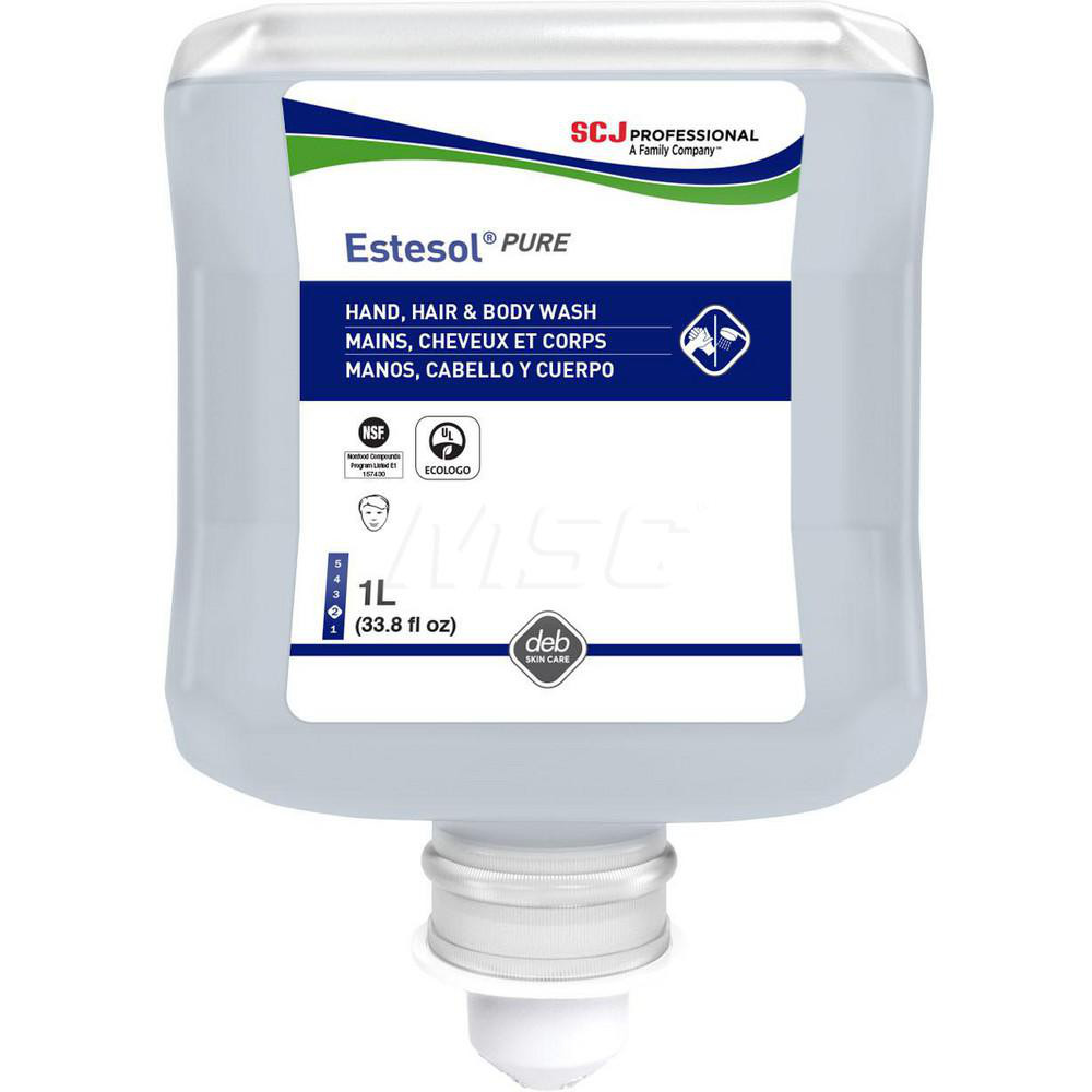 SC Johnson Professional Estesol PURE Hand, Hair & Body Cleaner, 1L Cartridge, 6/case - PUW1L