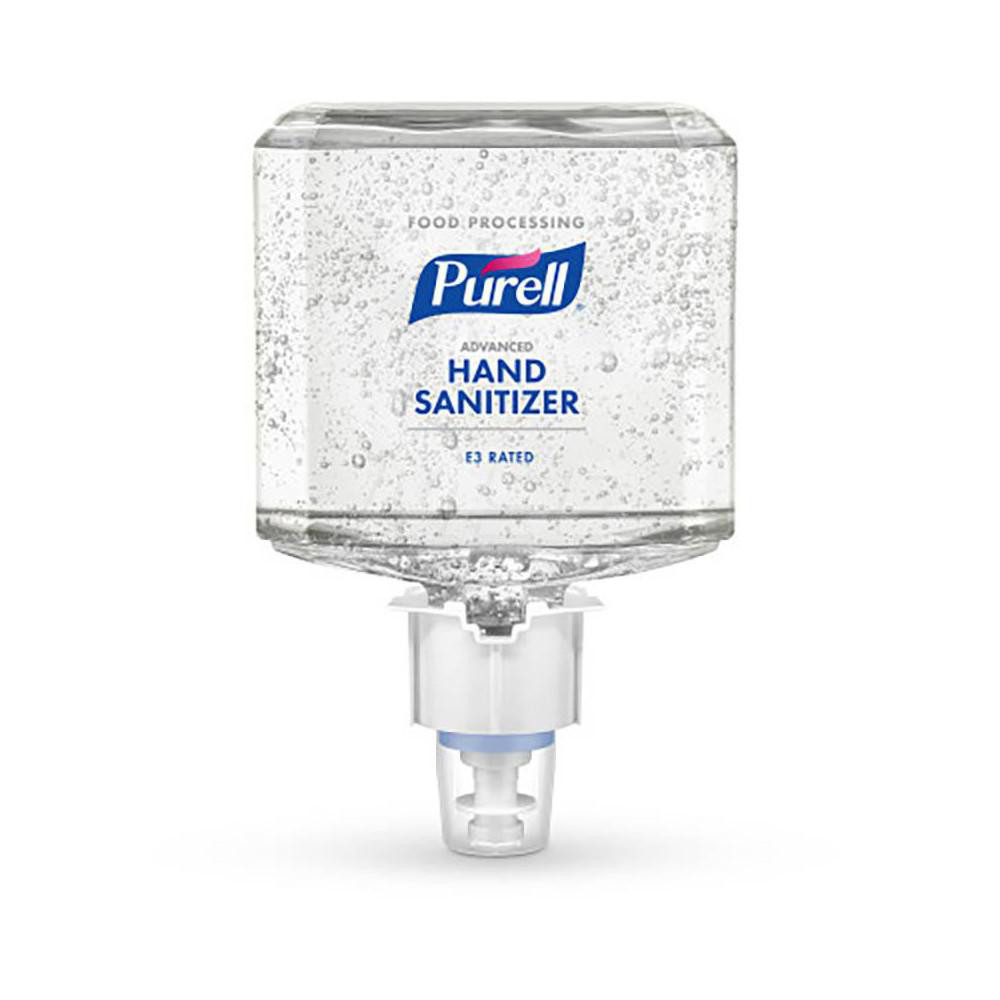 PURELL® PURELL Advanced Hand Sanitizer E3 Gel, Fragrance Free 1200 mL Refill for PURELL ES6 Automatic Dispenser, 2/Case - 6461-02
