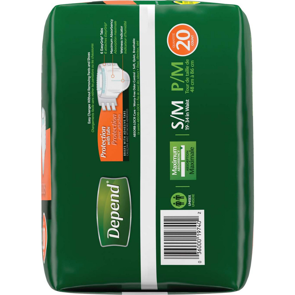 Depend Feminine Hygiene Products: Incontinence Protection, Max, None - KCM35456