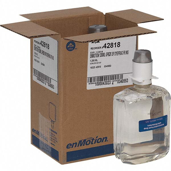 Georgia Pacific Pacific Blue Ultra Antimicrobial Foam Hand Soap Refills For Manual Dispensers, Dye- & Fragrance-Free - 43818