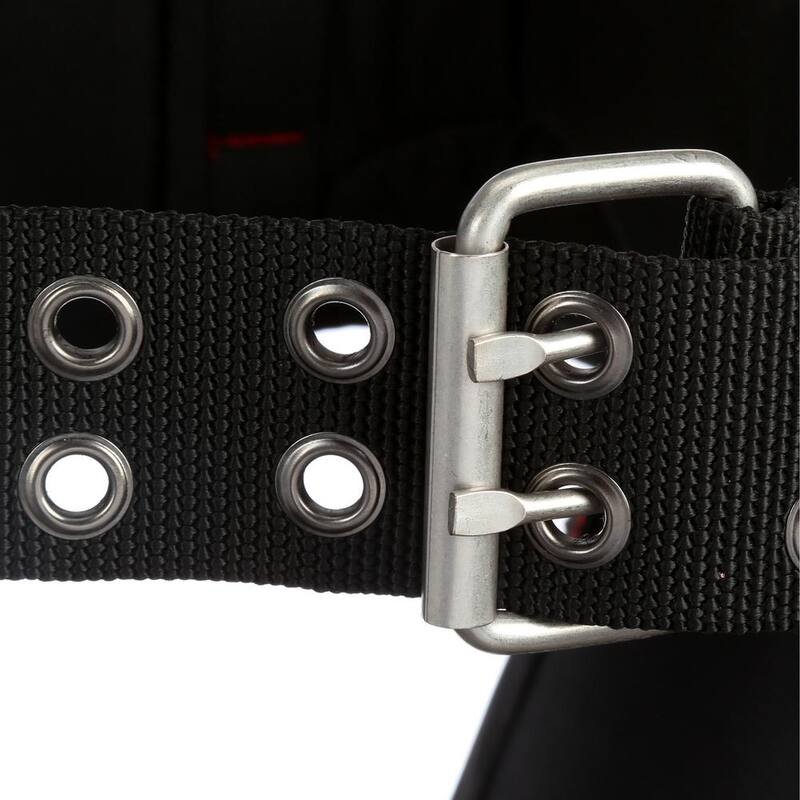 Milwaukee Adjustable Electricians Work Waist Tool Belt with 6-Piece Screwdriver Set - 48-22-8110-48-22-2706