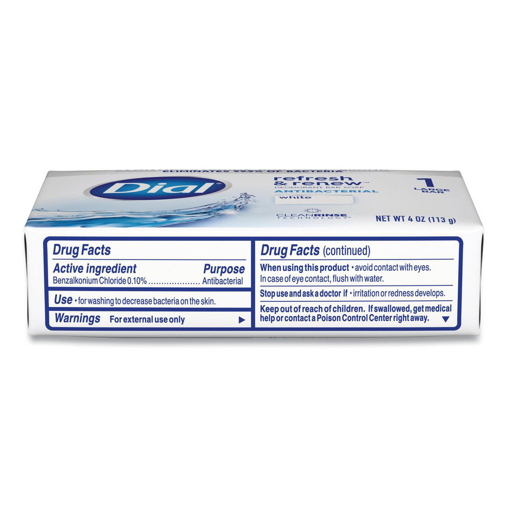 Dial Deodorant Bar Soap, Iconic Dial Soap Scent, 4 oz, 36/Carton - DIA92633