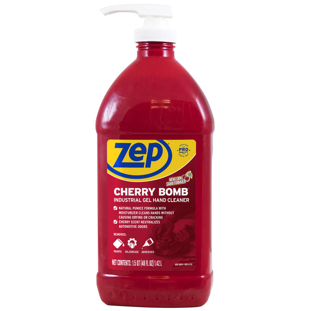 GOJO GOJO Cherry Gel Pumice Hand Cleaner, 1 gal Hand Cleaner with Pumice Pump Bottle, Cherry Fragrance - 2358-02