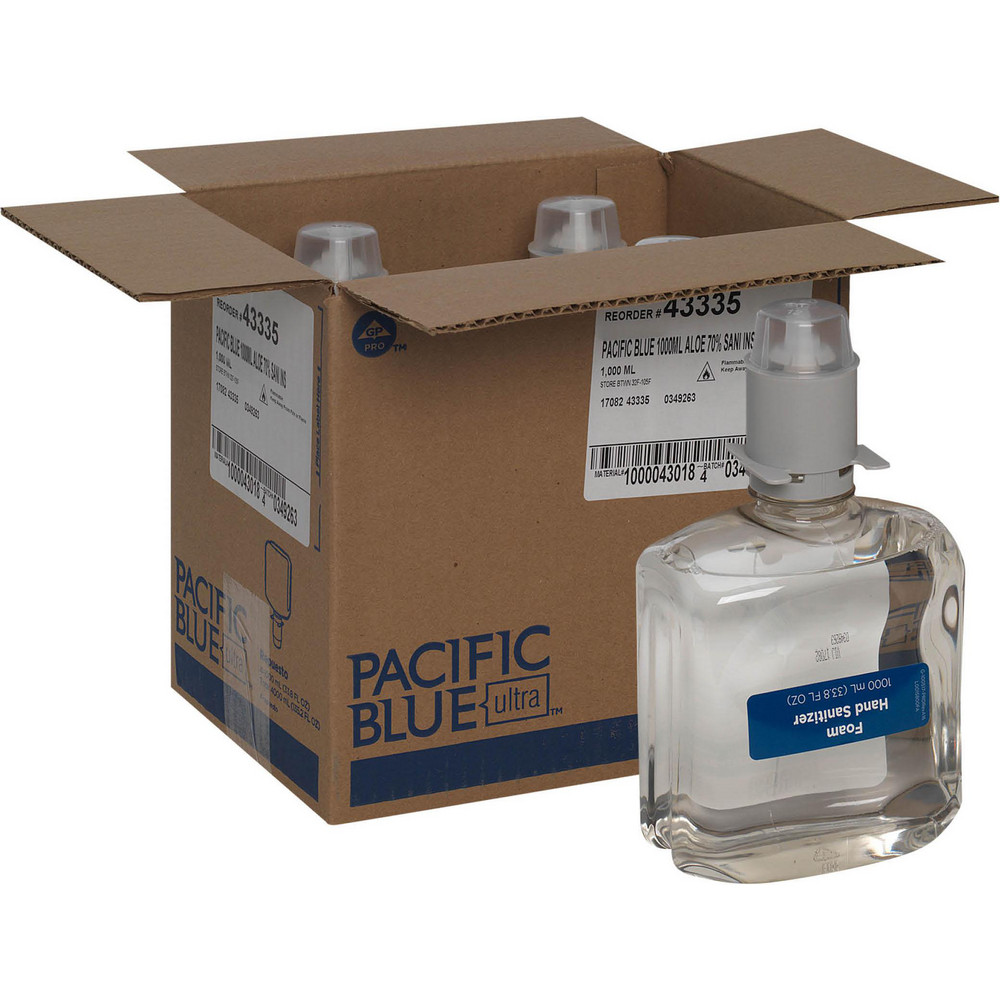 Georgia Pacific Pacific Blue Ultra Foam Hand Sanitizer Refills For Manual Dispensers, Dye & Fragrance Free - 43335
