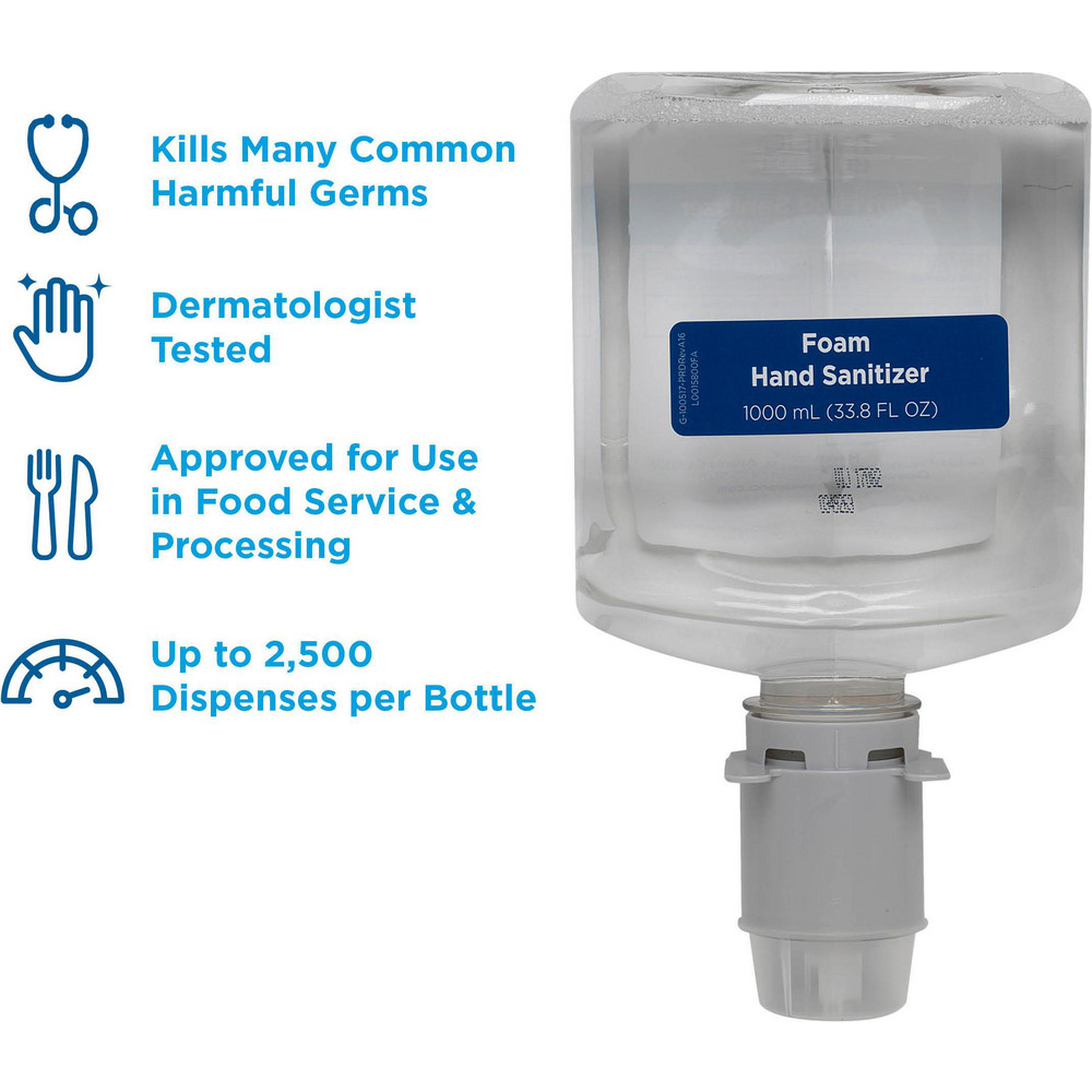 Georgia Pacific Pacific Blue Ultra Foam Hand Sanitizer Refills For Manual Dispensers, Dye & Fragrance Free - 43335