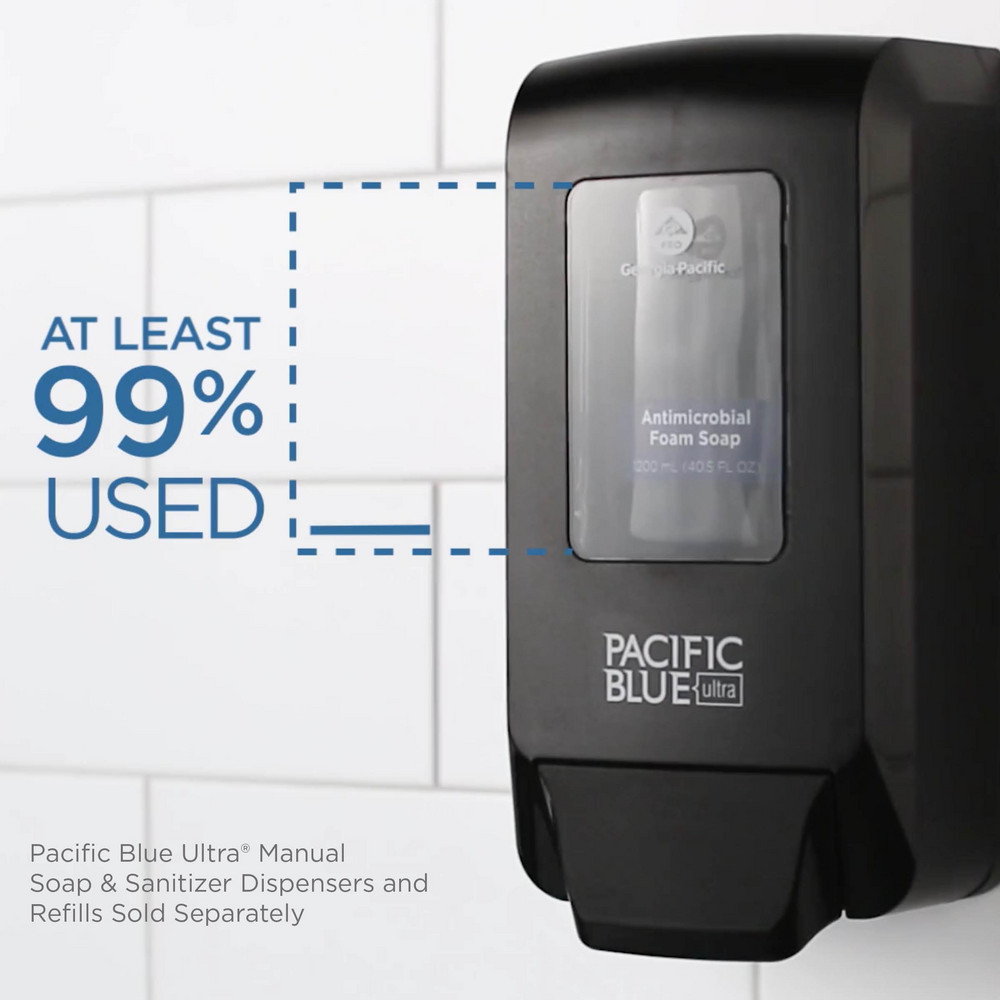 Georgia Pacific Pacific Blue Ultra Foam Hand Sanitizer Refills For Manual Dispensers, Dye & Fragrance Free - 43335