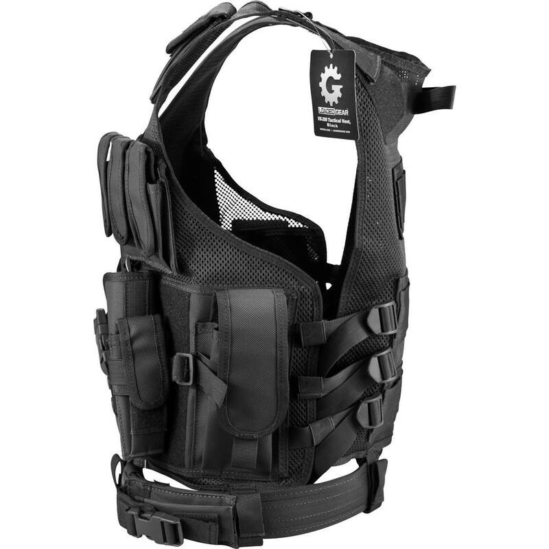 BARSKA Loaded Gear Plus Size Tactical Vest VX-200 - BI13196