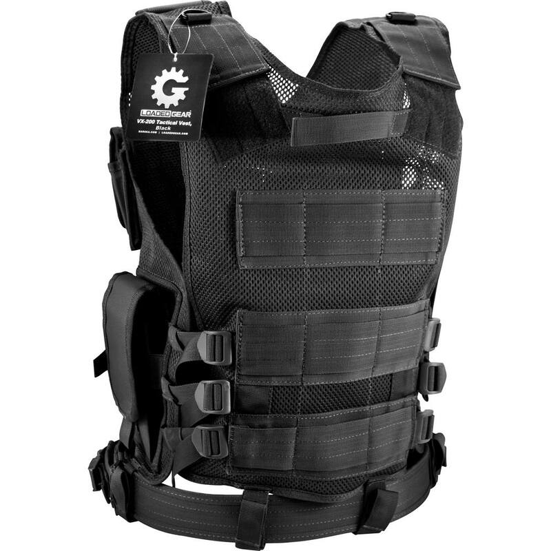 BARSKA Loaded Gear Plus Size Tactical Vest VX-200 - BI13196