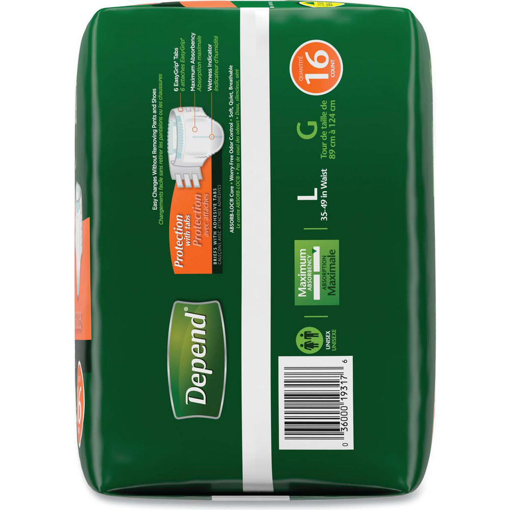 Depend Feminine Hygiene Products: Incontinence Protection, Max, None - KCM35458