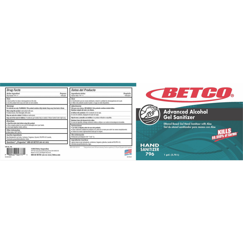 Betco 1 gal Bottle, Hand Cleaner - BET7960400