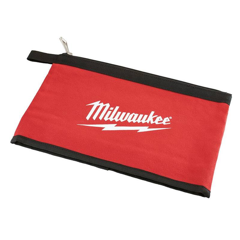 Milwaukee Red Zipper Tool Bag - 48-22-8180