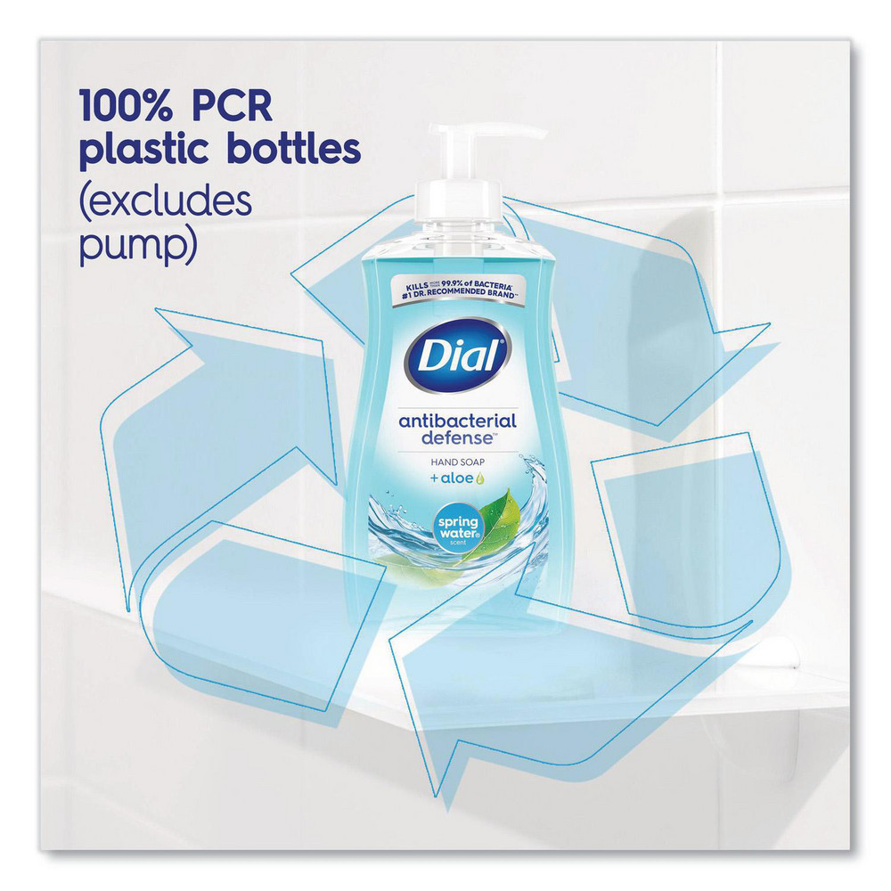 Dial Antibacterial Liquid Hand Soap, Spring Water Scent, 11 oz, 12/Carton - DIA20952
