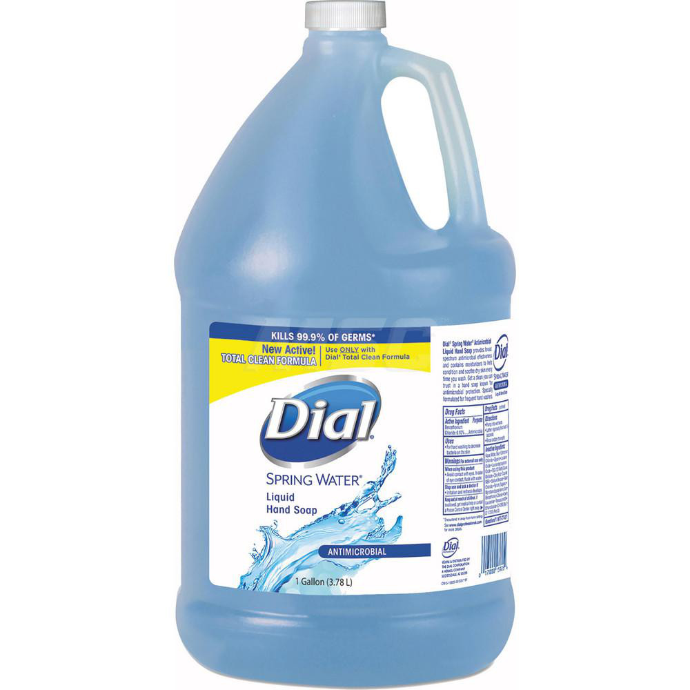 Dial Antibacterial Liquid Hand Soap, Spring Water Scent, 11 oz, 12/Carton - DIA20952