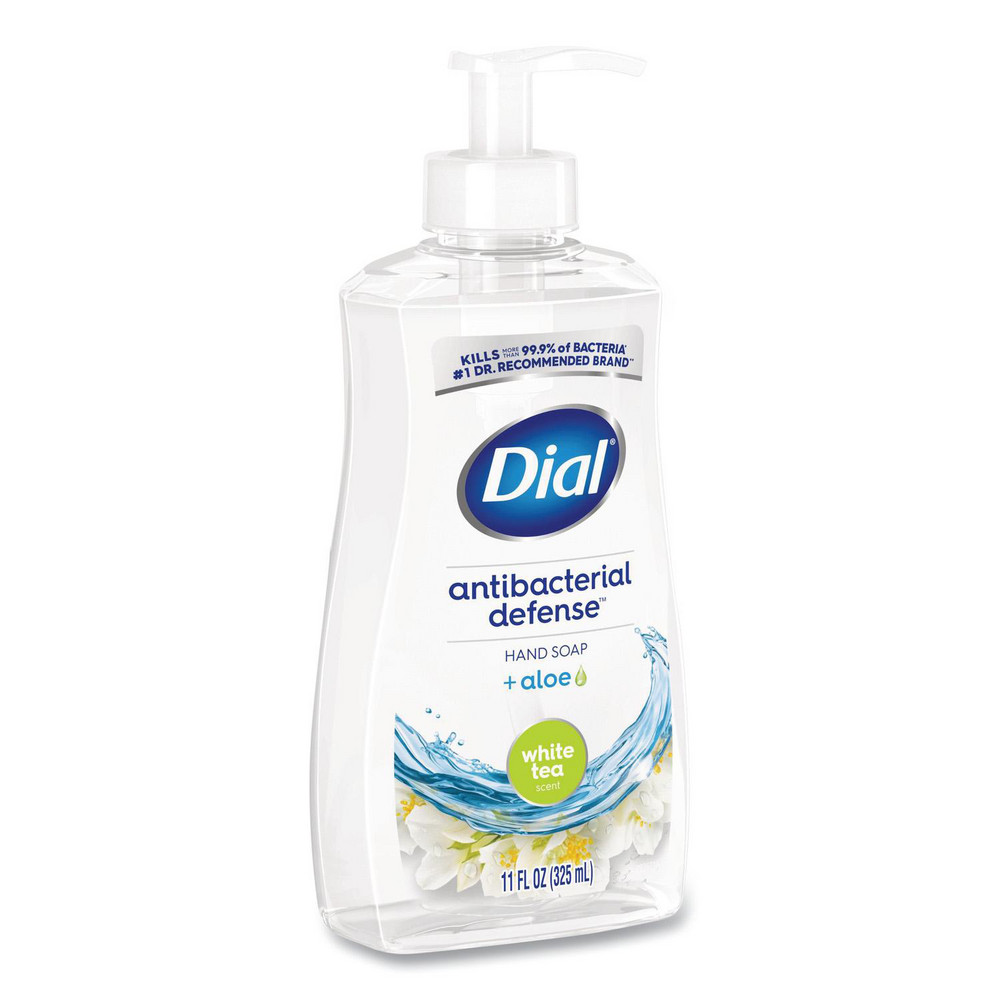Dial Antibacterial Liquid Hand Soap, White Tea Scent, 11 oz, 12/Carton - DIA20940
