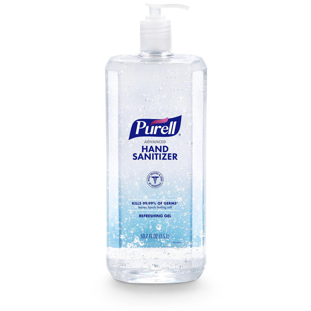 AbilityOne Hand Sanitizer: Gel, 1,200 mL Dispenser Refill, Contains Alcohol - 8520016406482