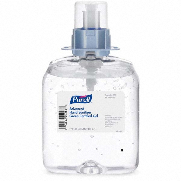 AbilityOne Hand Sanitizer: Gel, 1,000 ml Dispenser Refill, Contains Alcohol - 8520015223888