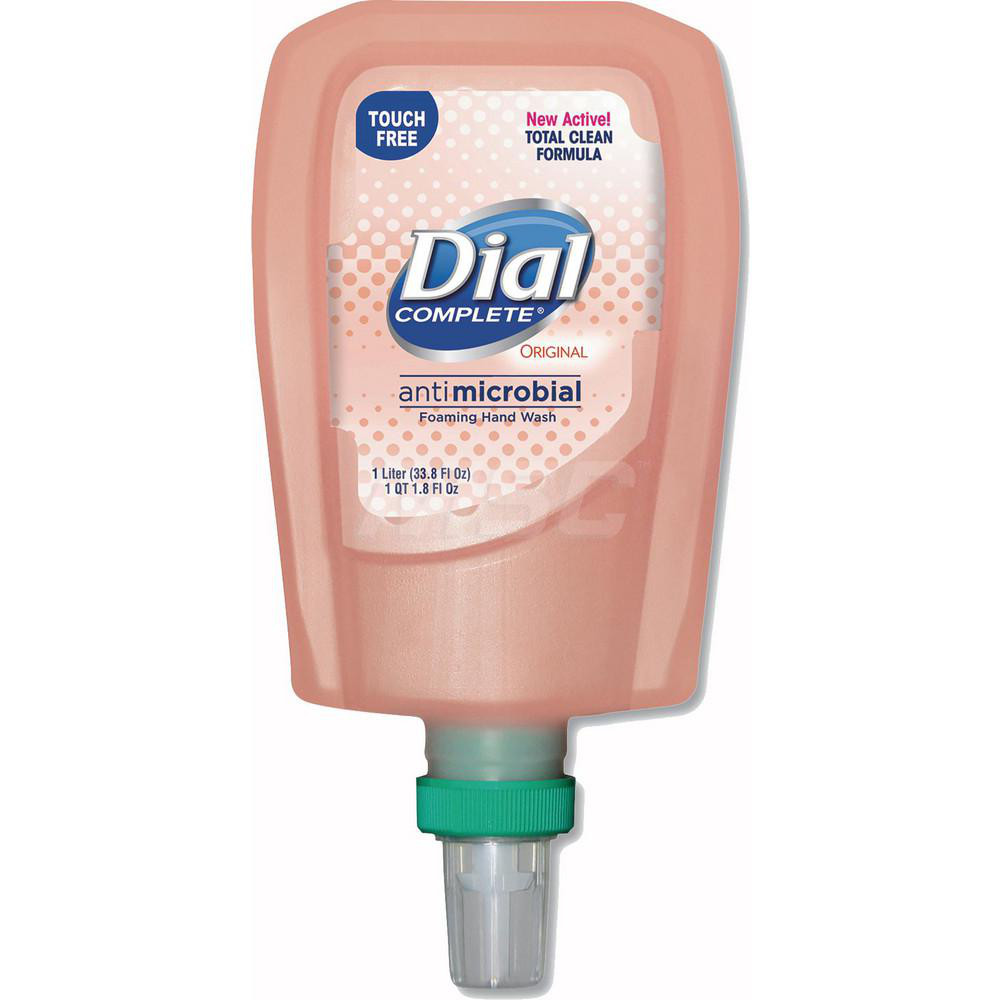 Dial Antibacterial Foaming Hand Wash Refill for 1700 V Dispenser, Original Scent, 1.7 L, 3/Carton - DIA19723