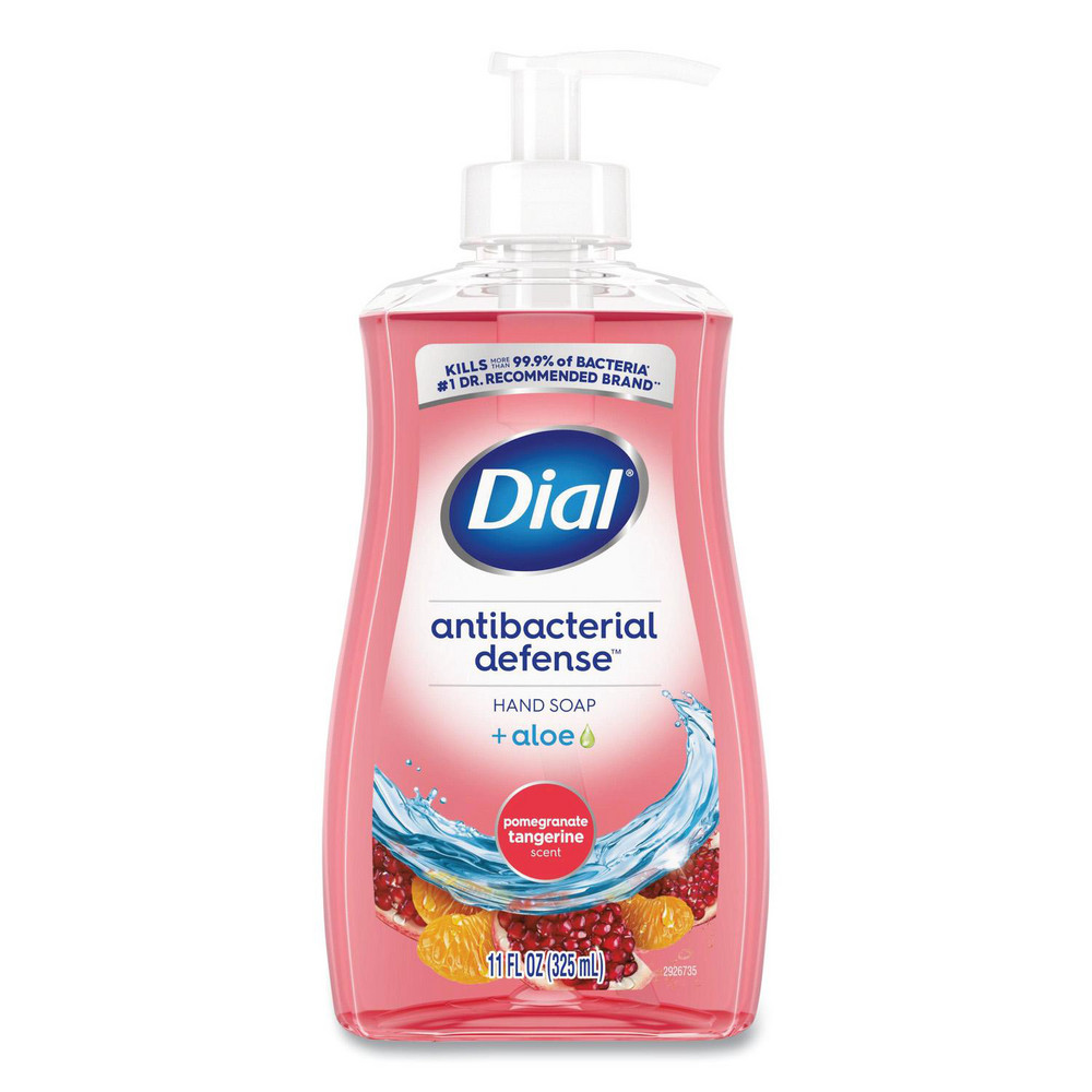 Dial Antibacterial Liquid Hand Soap, Pomegranate Tangerine Scent, 11 oz, 12/Carton - DIA20943