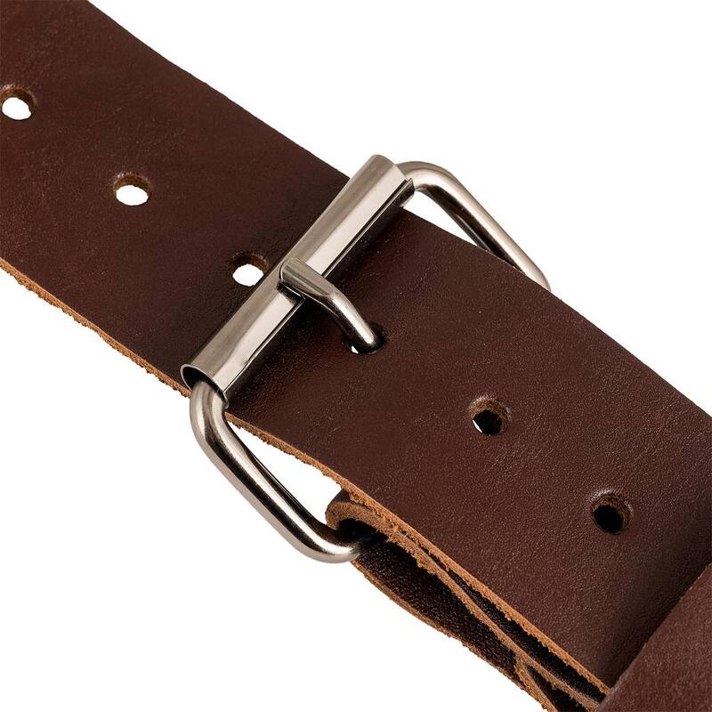 BUCKET BOSS 2-Bag Hybrid Suspension Rig Work Tool Belt with Suspenders in Green - 55505-GR