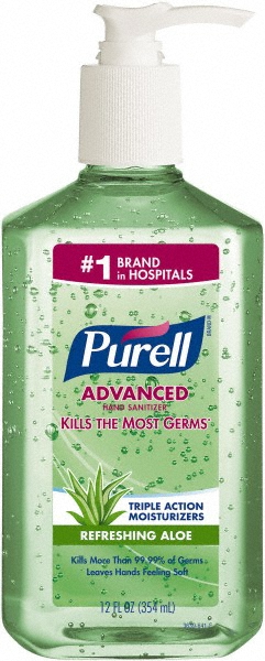 No Brand Hand Sanitizer: Gel, 16 oz Bottle, Contains Alcohol - H70A-S16-T2-G