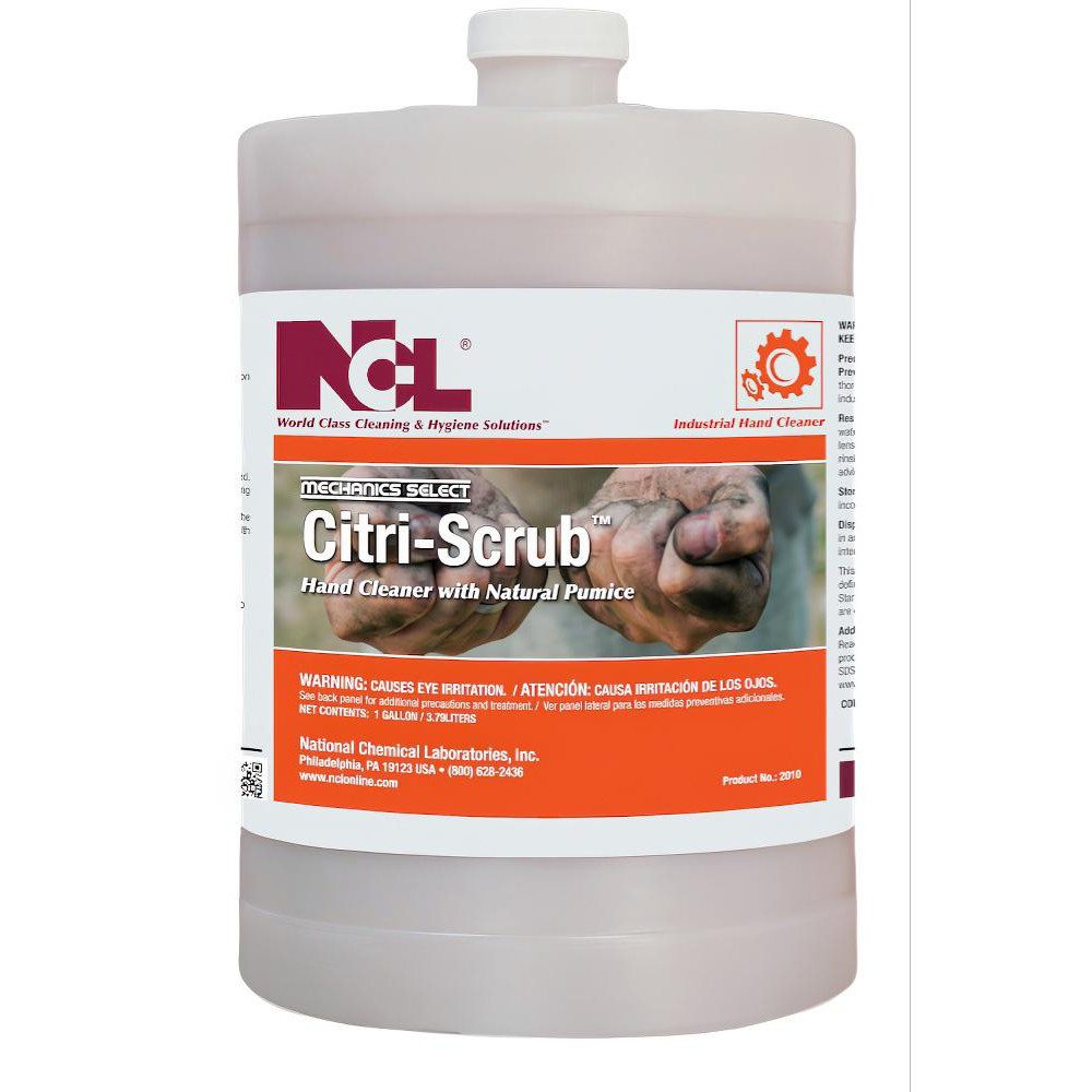 National Chemical Laboratories 128 oz Bottle, Hand Cleaner with Grit - 2021-19