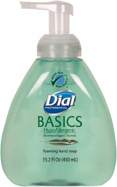 Dial Basics Foaming Hand Wash, Unscented, 1 gal Refill Bottle - DIA1700035438