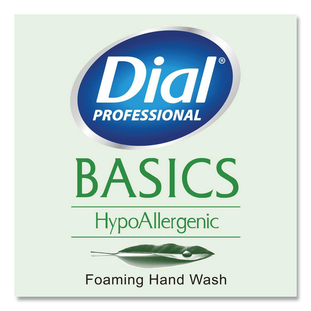 Dial Basics Foaming Hand Wash, Unscented, 1 gal Refill Bottle - DIA1700035438