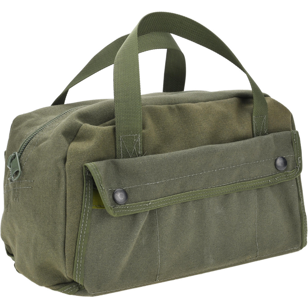 Made in USA 11.5X7X5.25 OLIVE DRAB COTTON TOOL BAG - 5140003294306