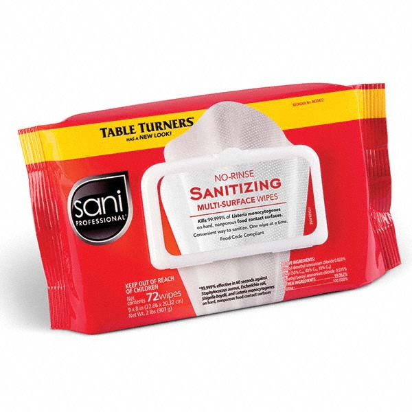 Sani Professional Sani Professional   Cleaning Wipes: Pre-Moistened, 72 Ct - NICM30472