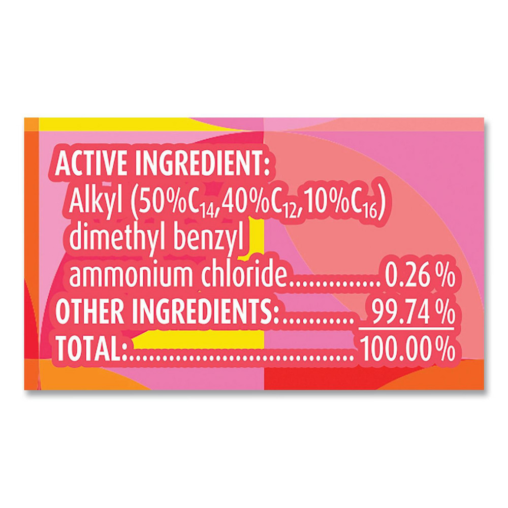 Lysol Disinfecting Wipes, 1-Ply, 7 x 7.25, Mango and Hibiscus, White, 80 Wipes/Canister - RAC97181EA