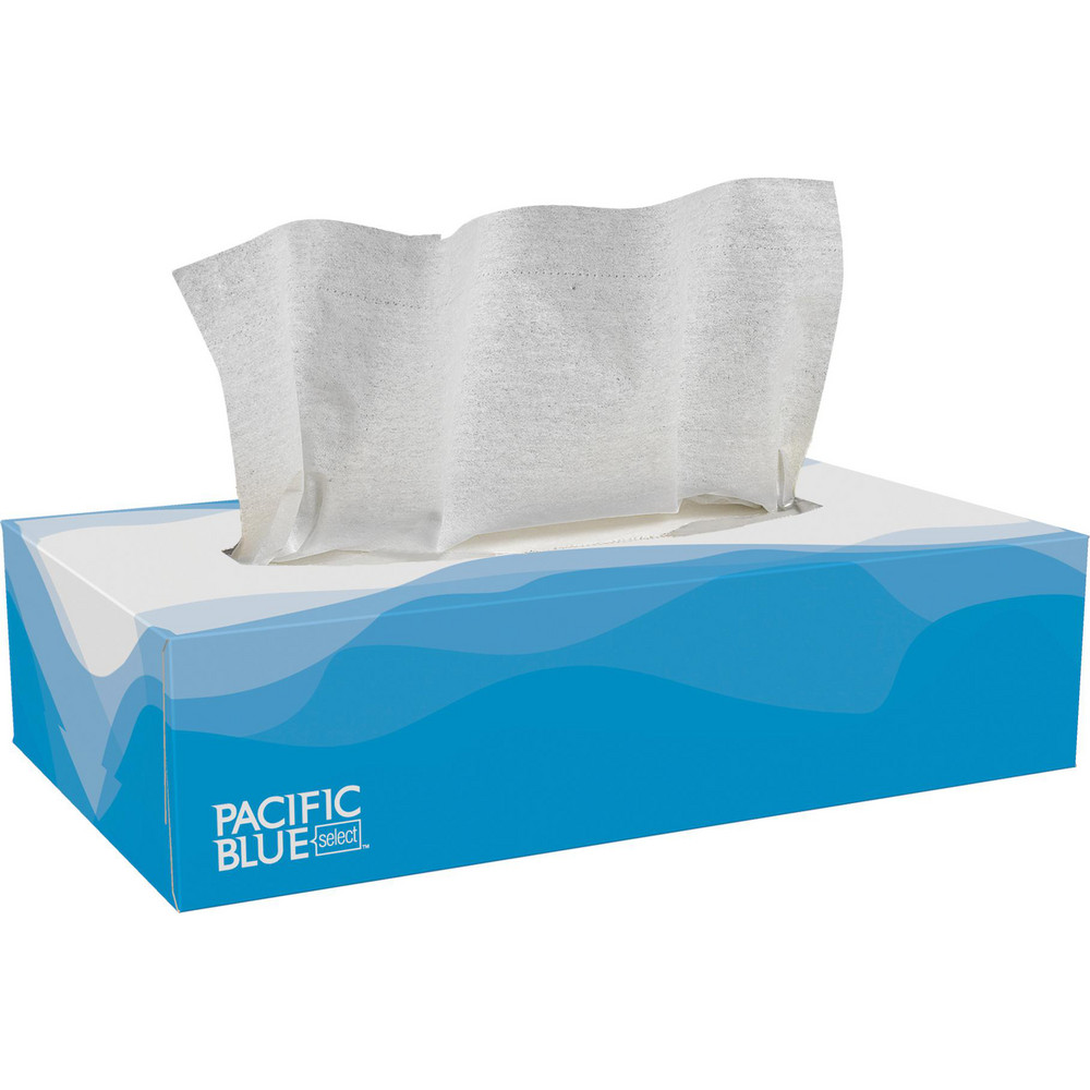 Tork Facial Tissue: Flat Box, Yes, 100, White - TRKTF6710A